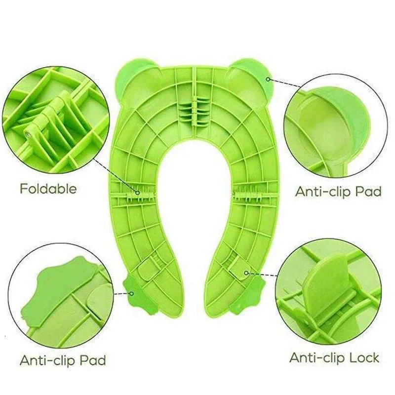 Kids Portable Travel Potty Seat Pad Baby Folding Toilet Training Cover Toddler Urine Assistant Cushion Children Pot Seater 260311