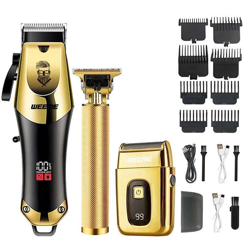 T9 Vintage Clipper Electric Beard Trimmer Hair Length Adjustable Haircut Machine Kit Boyfriend Gift C260312