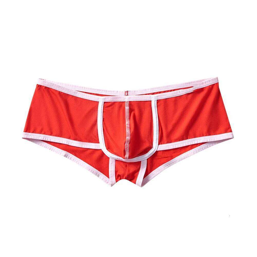 Mens Shorts Stretch Low Waist Underwear Thin Panties Seamlessshorts Soft Pouch Underpants Hombre Lingerie Z260312
