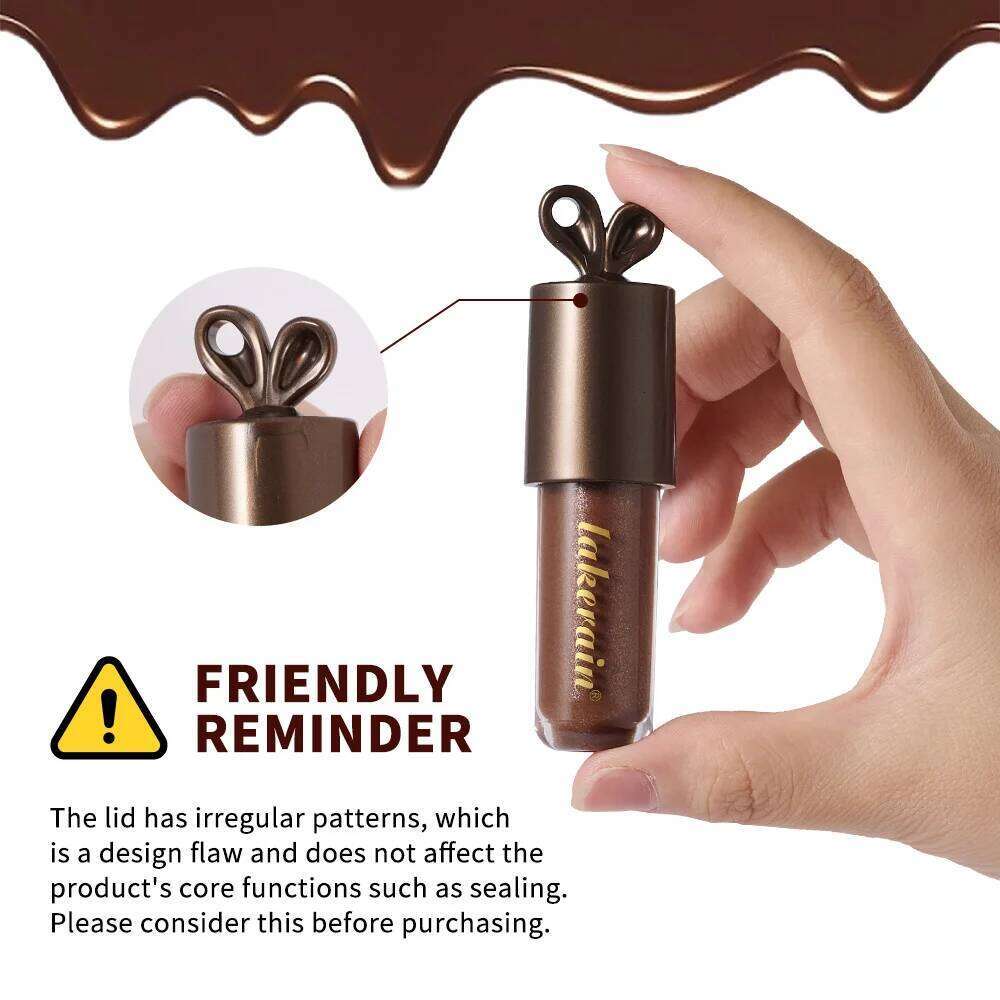 Long lasting Moisturizing Gloss with Bunny Keychain Lip Stain LIPPY BUNNY Plump Lips Chocolate Glow Cosmetics Makeup W260311