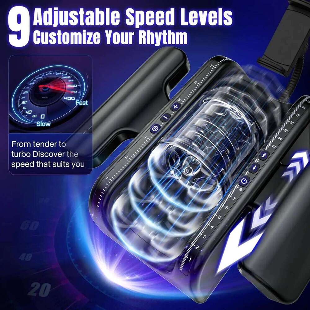 THRUSTING-PRO Thrusting High Speed Male Masturbator Machine Automatic Telescopic Masturbation Cup Handsfree Sex Toy For Men Z260312
