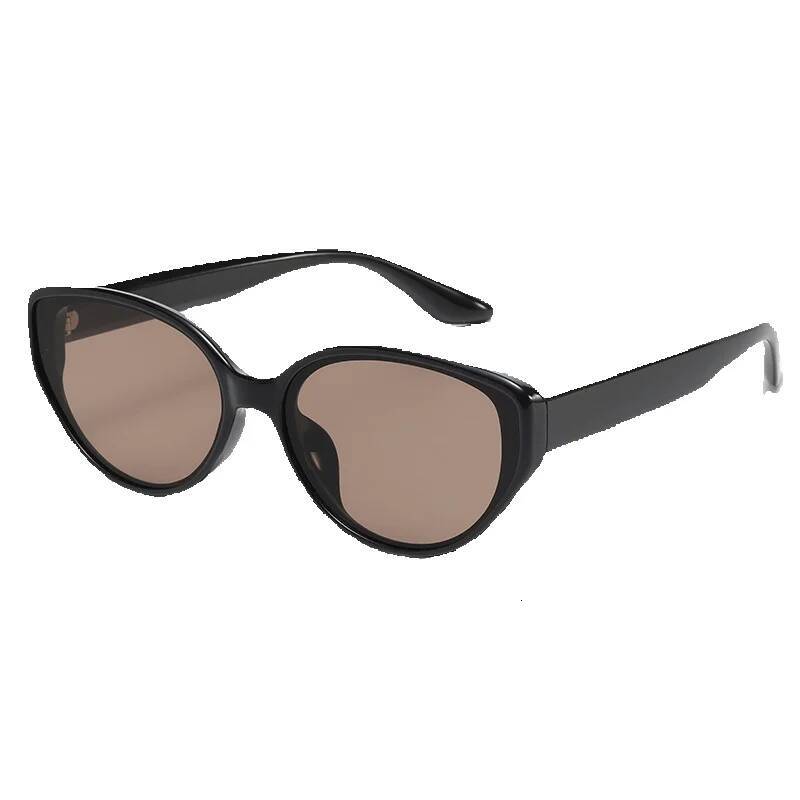 New Vintage European And American Cat-Eye Sunglasses, Stylish Trendy, Popular For Street Photography, With A High-End Feel UV Protection