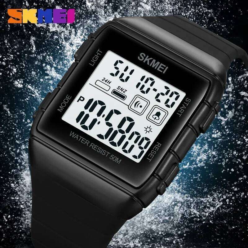 SKMEI 1960 Luxury Sports Digital Watch for Men Military Calendar Countdown Waterproof Wristwatches Mens Alarm Clock Reloj Hombre