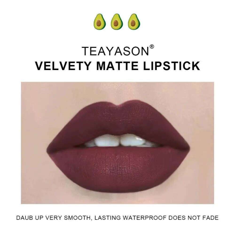 Matte Lipstick Set 3pcs Waterproof Long Lasting Velvet Nude Red Tint Natural Makeup Cosmetic Beauty Sexy Pen W260311
