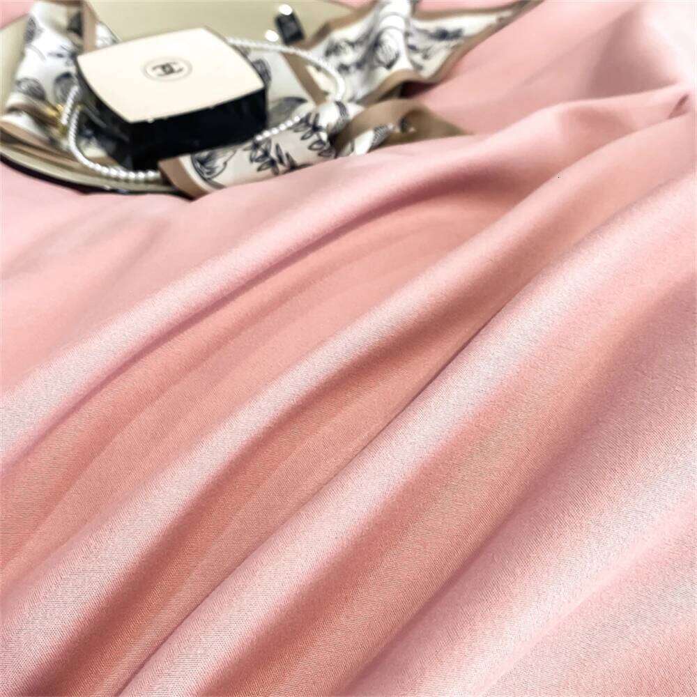 Flowers Embroidery Bedding Light Brushed Four-Piece Girl Bedroom Decor King Duvet Cover Set Bed Sheet Pillowcases H260312