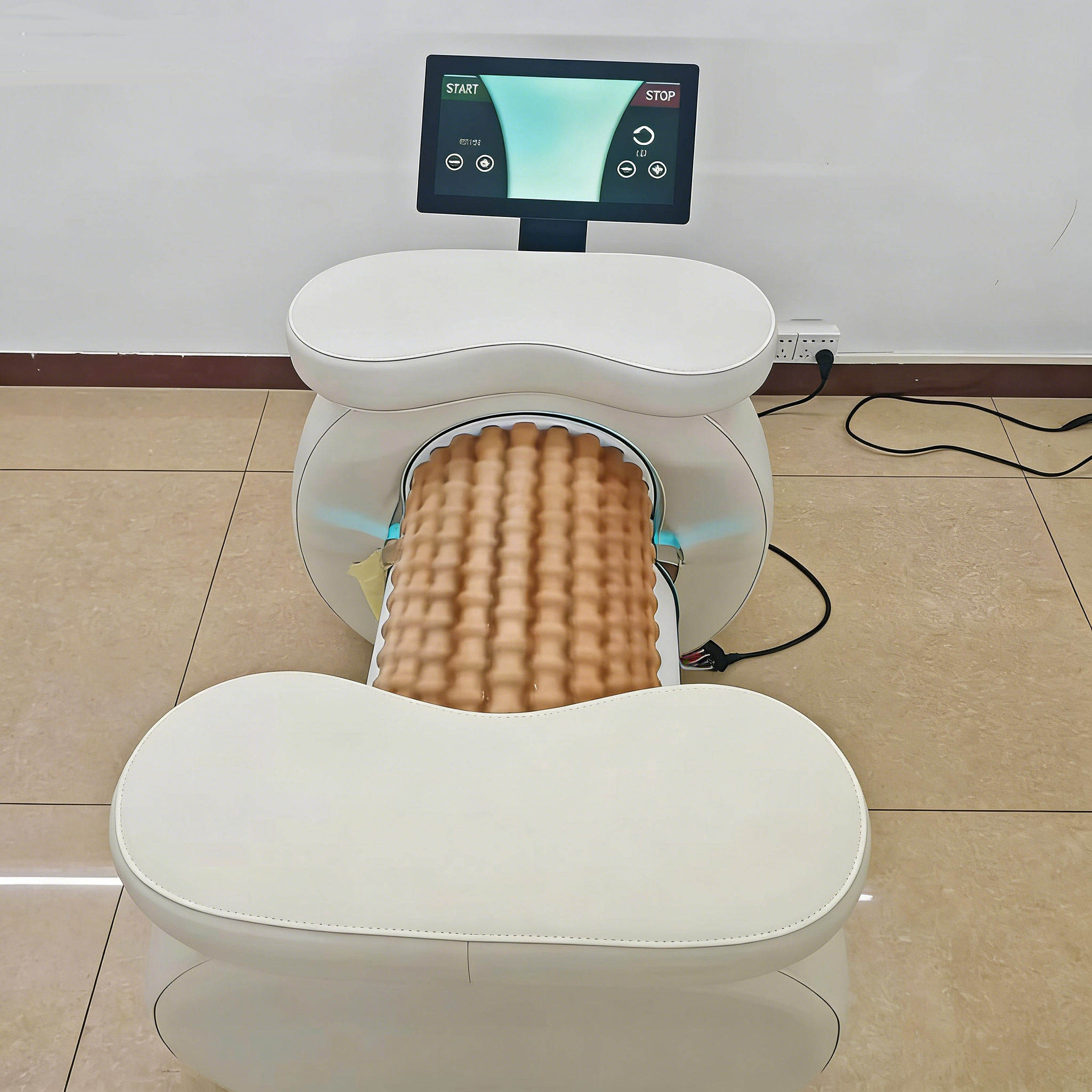 Body Slimming Roller Massage Chair for Full Body Relaxation Relieve Muscle Soreness and Lymphatic Drainage