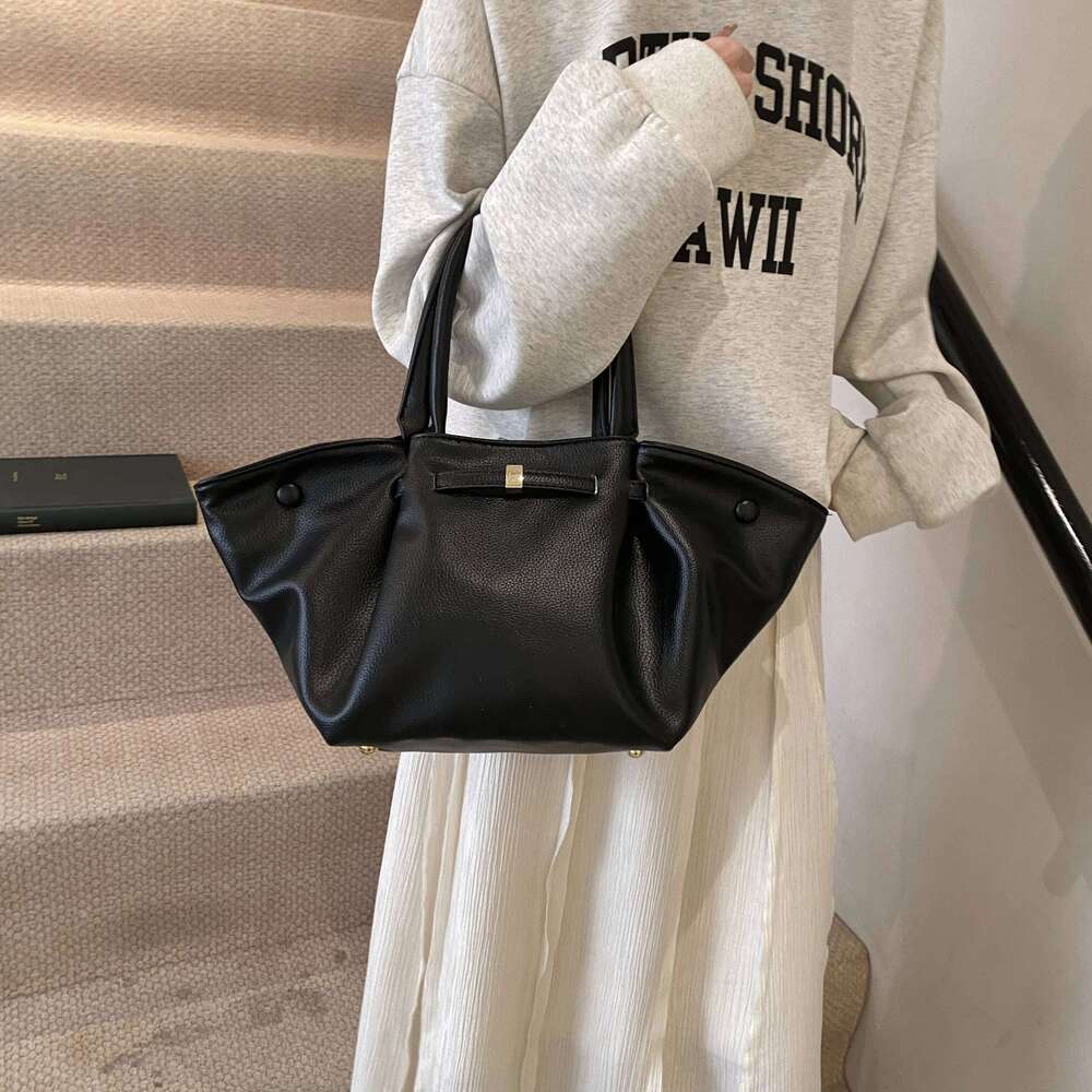 England Style Vintage Handbags Women Elegant Solid PU Leather Packages Designer High Quality Female Casual Totes New In 2025 Bag