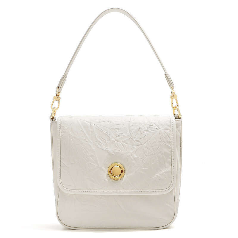 Luxury Shoulder Bags Totes Hobo New Single Underarm Top Layer Cowhide Hand Grasped Texture Women S Niche High End Wrinkled Retro Tote Bag SENYY