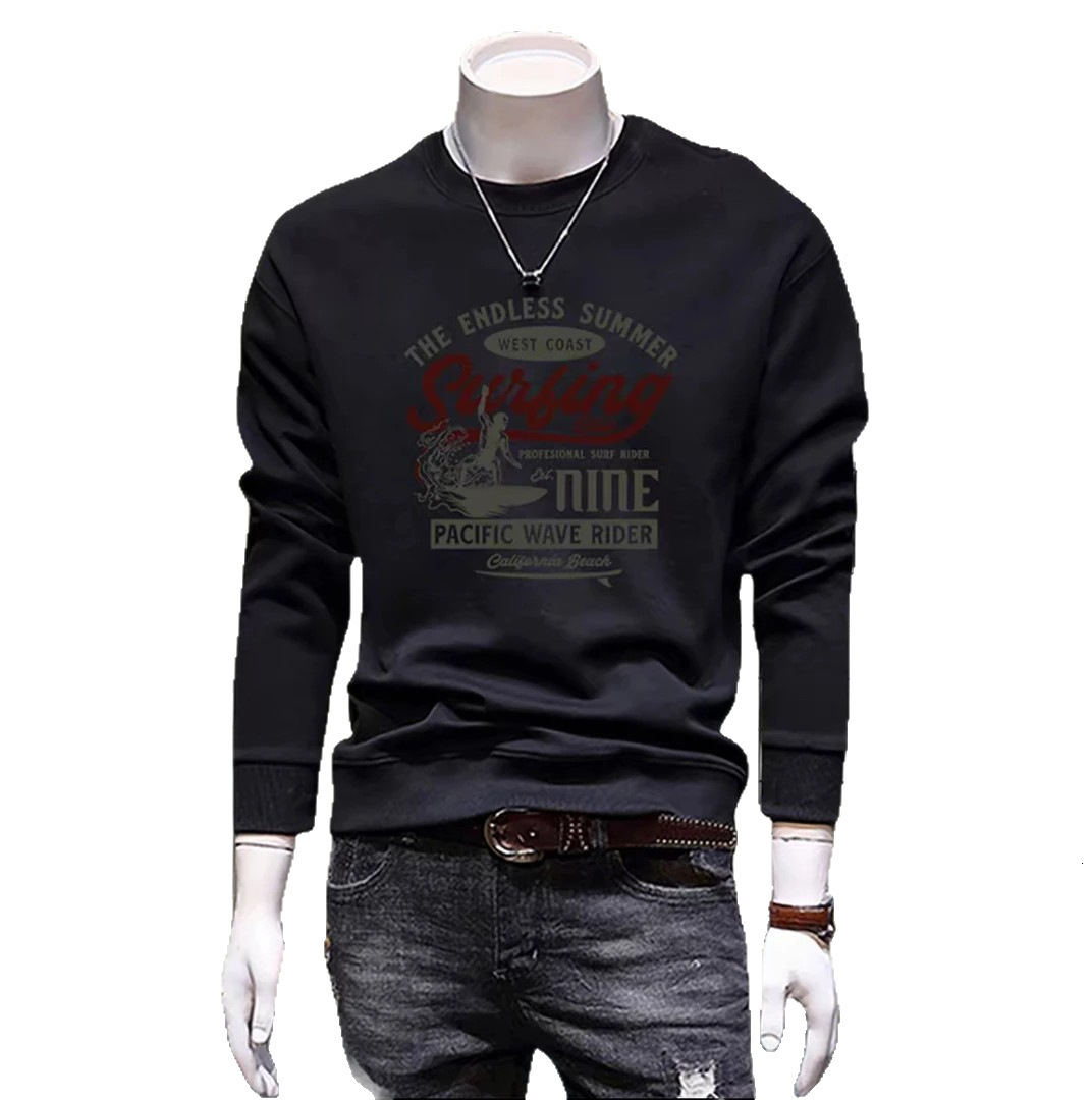 Autumn Men's Swetshirt With Round Neck New Trendy Fshion Letter Print Verstile Long-sleeve Designer Hoodie Csul Swetshirt