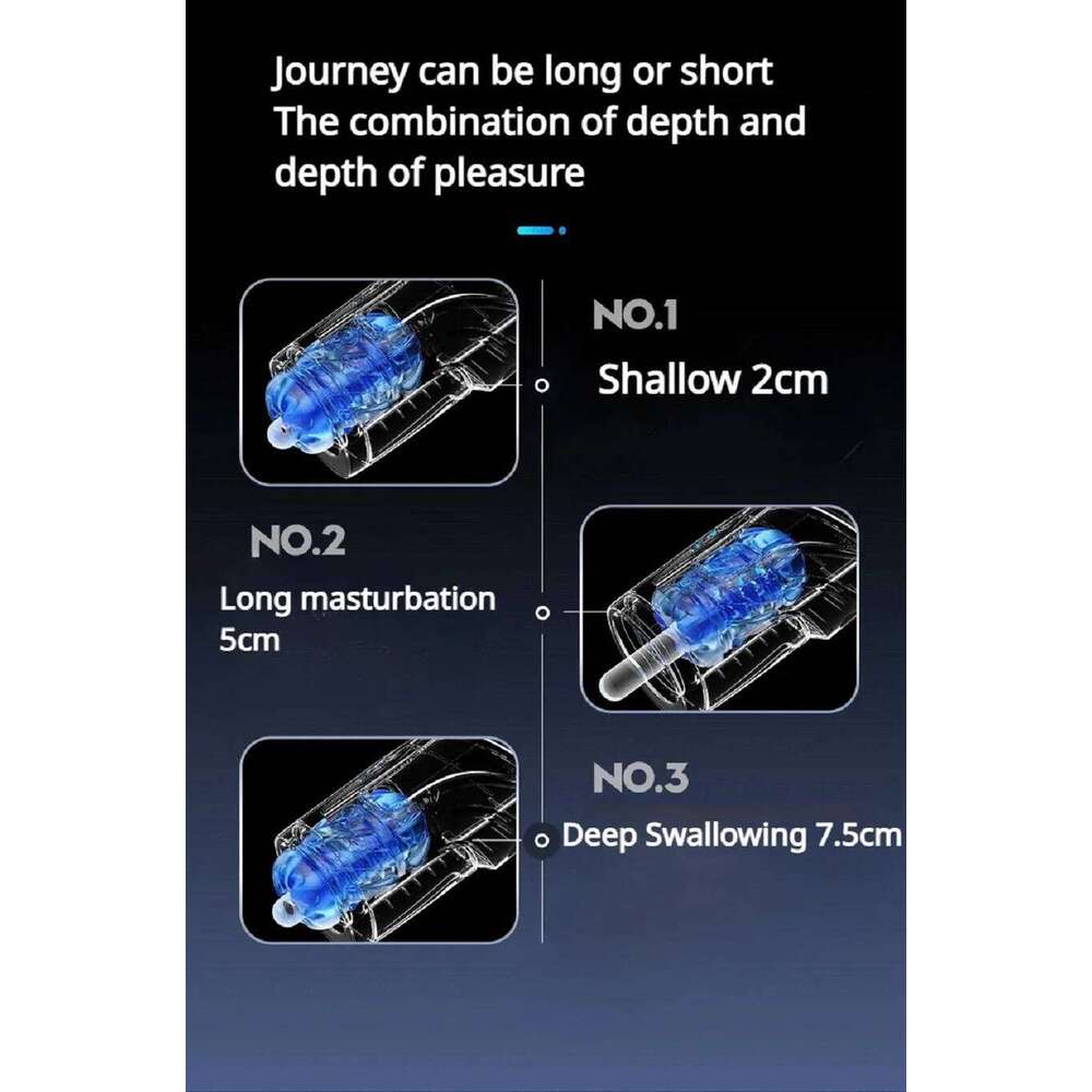 NEW Leten Luxury-Pro Automatic Telescopic 75MM Thrusting Vagina High Speed Intelligent Powerful Masturbation CupSex Toys for Men Z260312