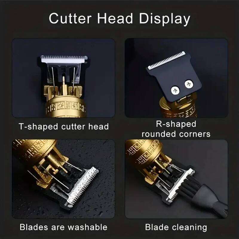 Electric Hair Clipper Vintage T9 Mens Rechargeable Man Shaver Trimmer Machine For Men's Barber Professional Boyfriend Gift C260312