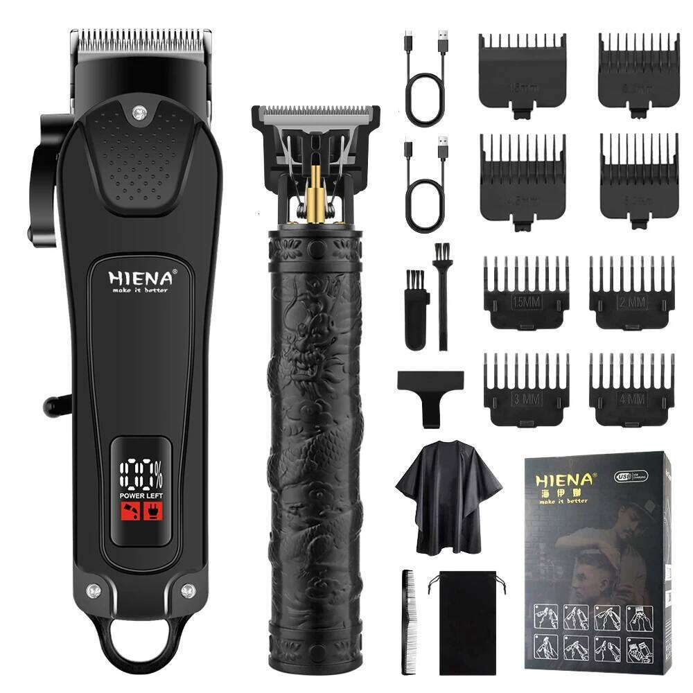 Trimmer New Professional Cutting Machine Electric Shaver Trimmers With LCD Display Men's Hair Clipper C260312