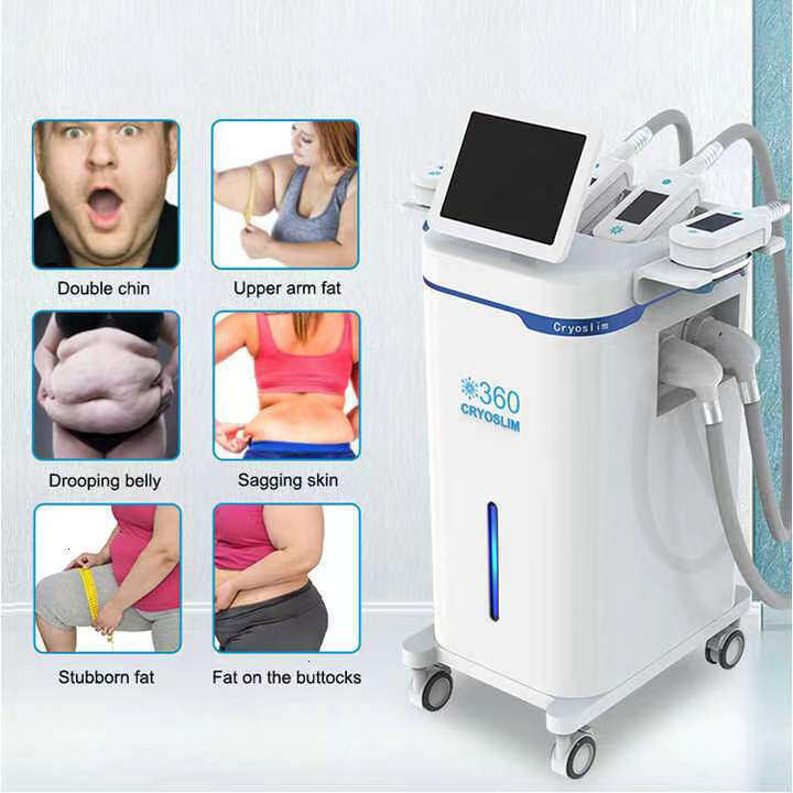 2026 Cryo Body Shape Cryolipolysis 4 Handles 360 Cryolipolysis Fat Cell Body Slimming Criolipolisis Machine