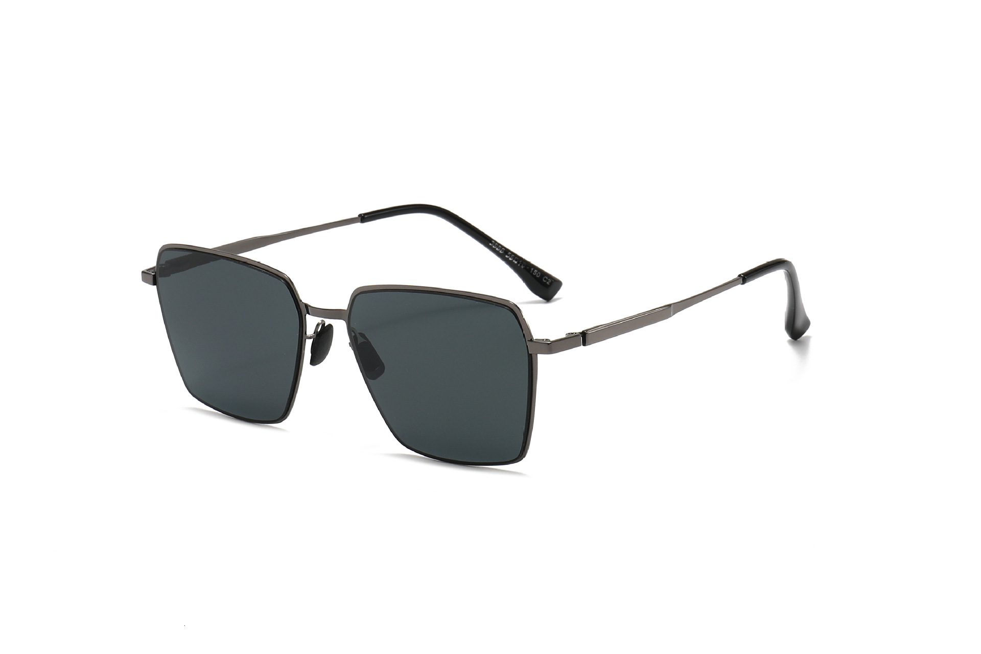 2026 New Fashion Square Small Frame Nylon Polarized Versatile Sun Protection Sunglasses for Men