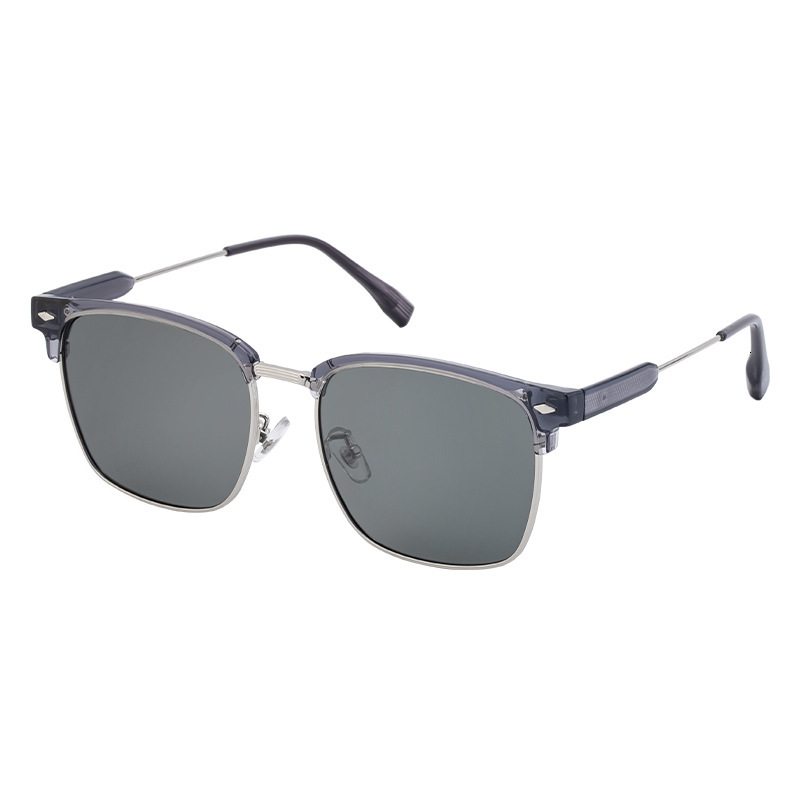 2026 New Fashion Cat-Eye Polarized Sunglasses for Men, High-End Outdoor Sun Protection Sunglasses, Men's Wholesale