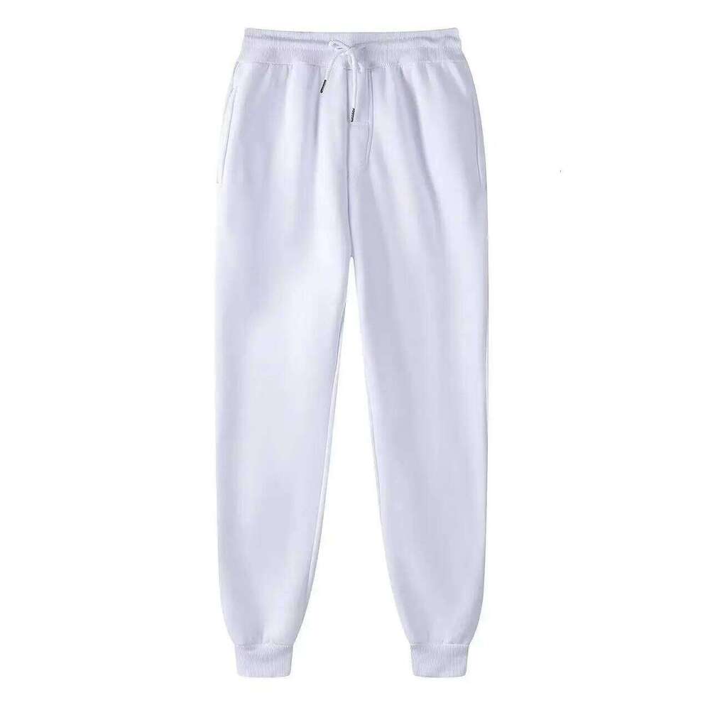 2026 Men's New Casual Sports Fashion Solid Color Loose Street Wear Autumn/Winter Slow Running Fitness Pants