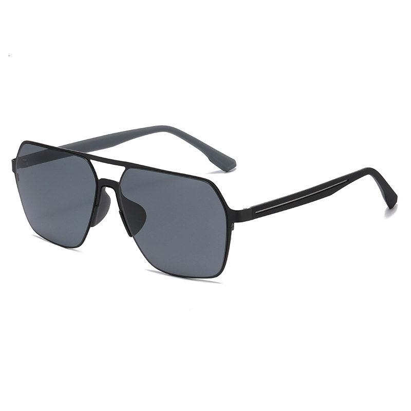 2026 New Fashion Square Frame Sunglasses for Men, Outdoor Driving Sun Protection Glasses, Men's Wholesale