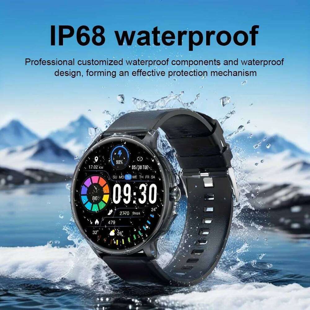 G.L Wear 2025 New Smart Watch Bluetooth Calling & Heart Rate Monitoring 100+ Sports Modes IP68 Waterproof Smartwatch