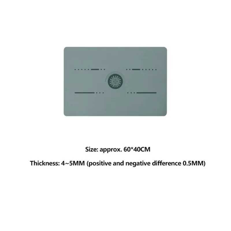 PU Natural Rubber Yoga Mat Flat Support PortabLE Mini Auxiliary Pad Anti-Slip Knee Cushion Meditation Upside Sport Exercise M260312