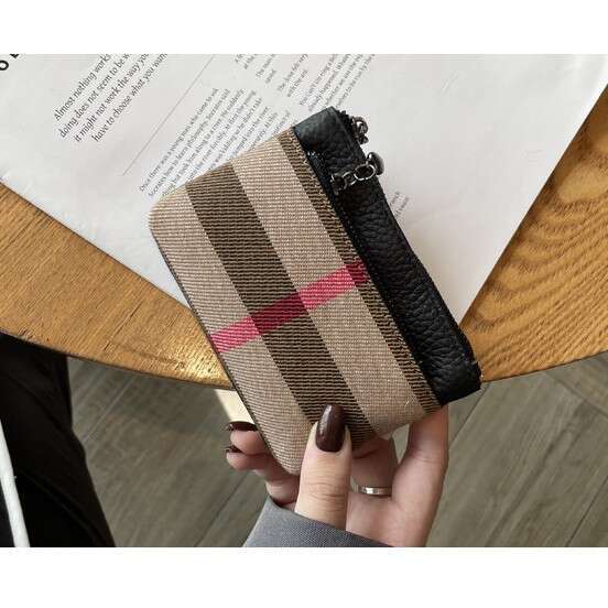 Luxury fashion wallet Small Wallet Women Coin Purse Zipper Compact Mini New Hot Style Genuine Leather Fashion Niche