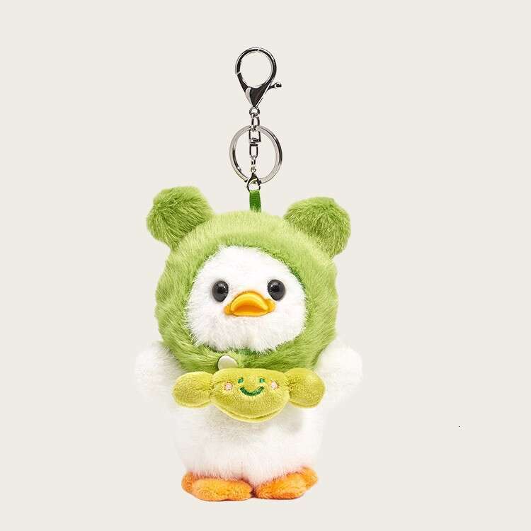 Candy Little Duck Bag Pendant Car Keychain Doll Cute Cartoon Plush Toy