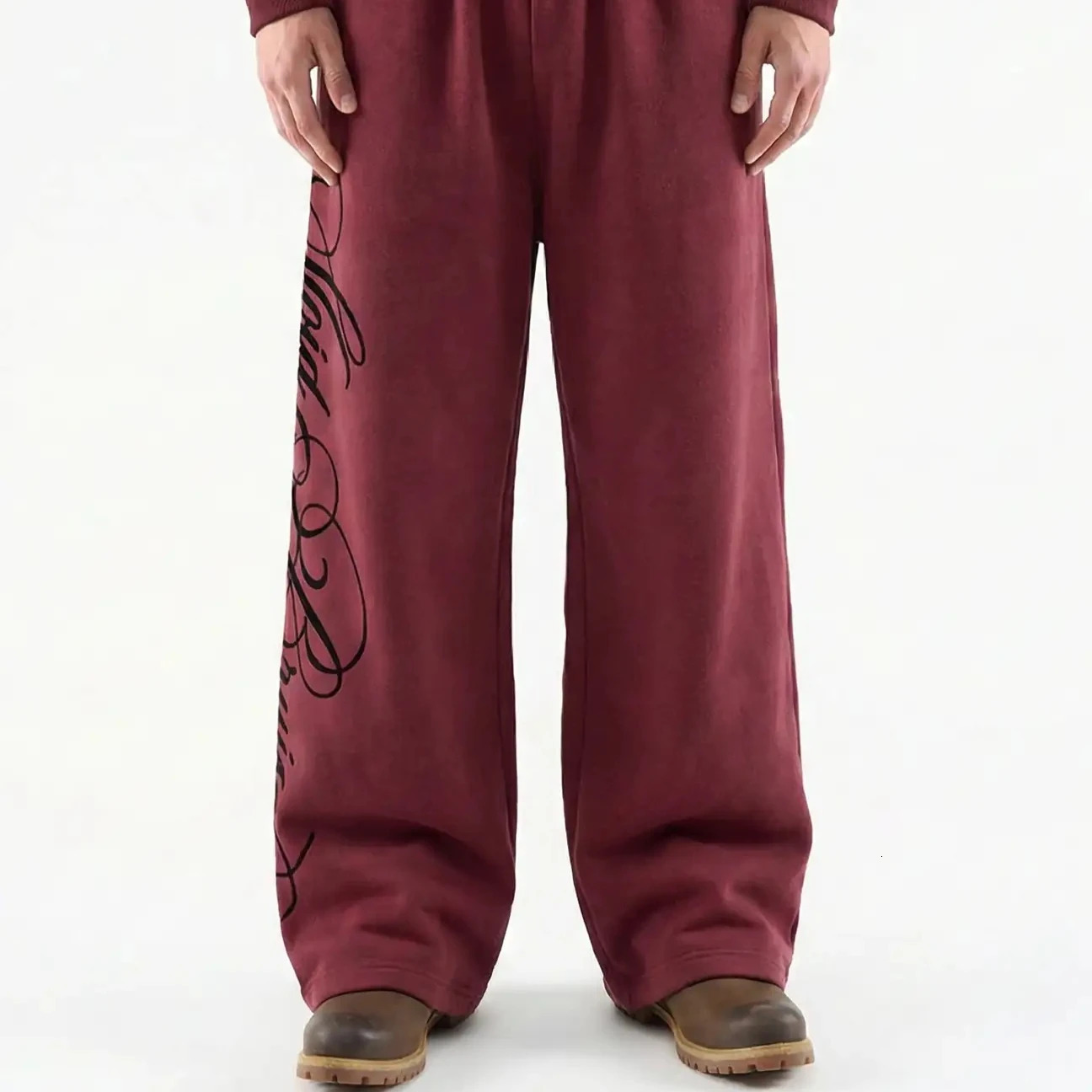 Y2K Harajuku Hoodie Sets Fashion Letter Printed Fleece Zip Up Hoodie Oversized Streetwear Vintage High Street Unisex Baggy Pants 260311