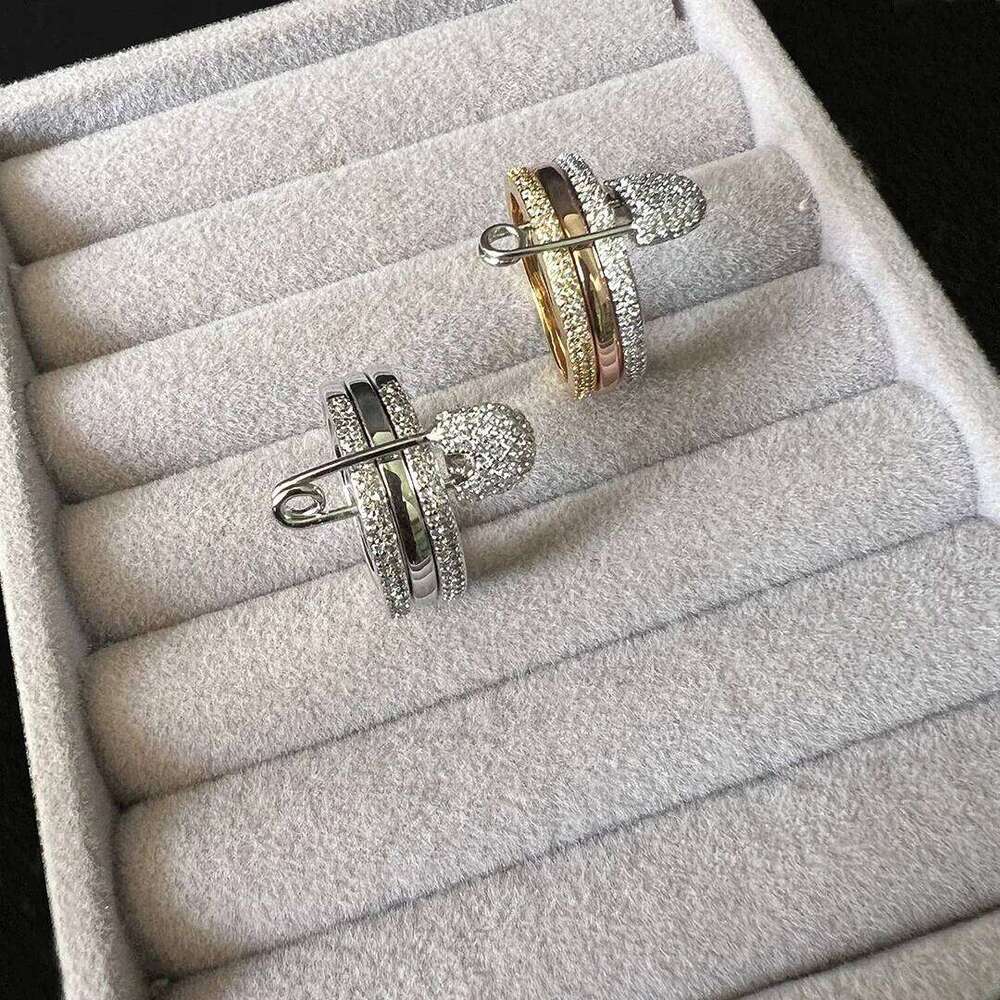 New 925 Sterling Silver Design With Zircon Inlaid Women's Jewelry Ring, A Fashionable Valentine's Day Anniversary Gift. H260312