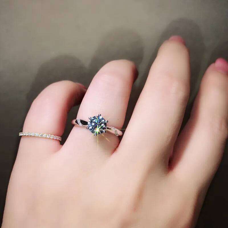 CC Luxury Women's Ring White Gold Plated Wedding Jewelry For Brides High Quality Engagement Gift Valentine's Day CC1575 H260312