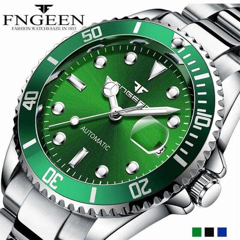 Original Luxury Brand Watch For Men Automatic mechanical watches 40MM Ceramic Bezel Luminous Sapphire Waterproof Male Clock