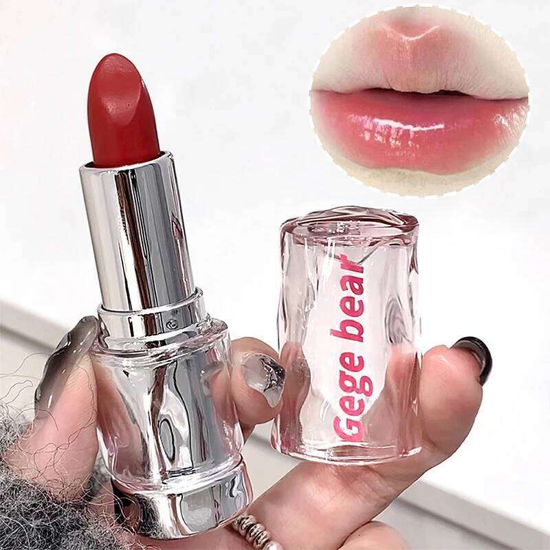 Light, transparent, glossy lipstick, mirror moist, not easy to touch the cup, color, makeup, tender Korean lip gloss W260311