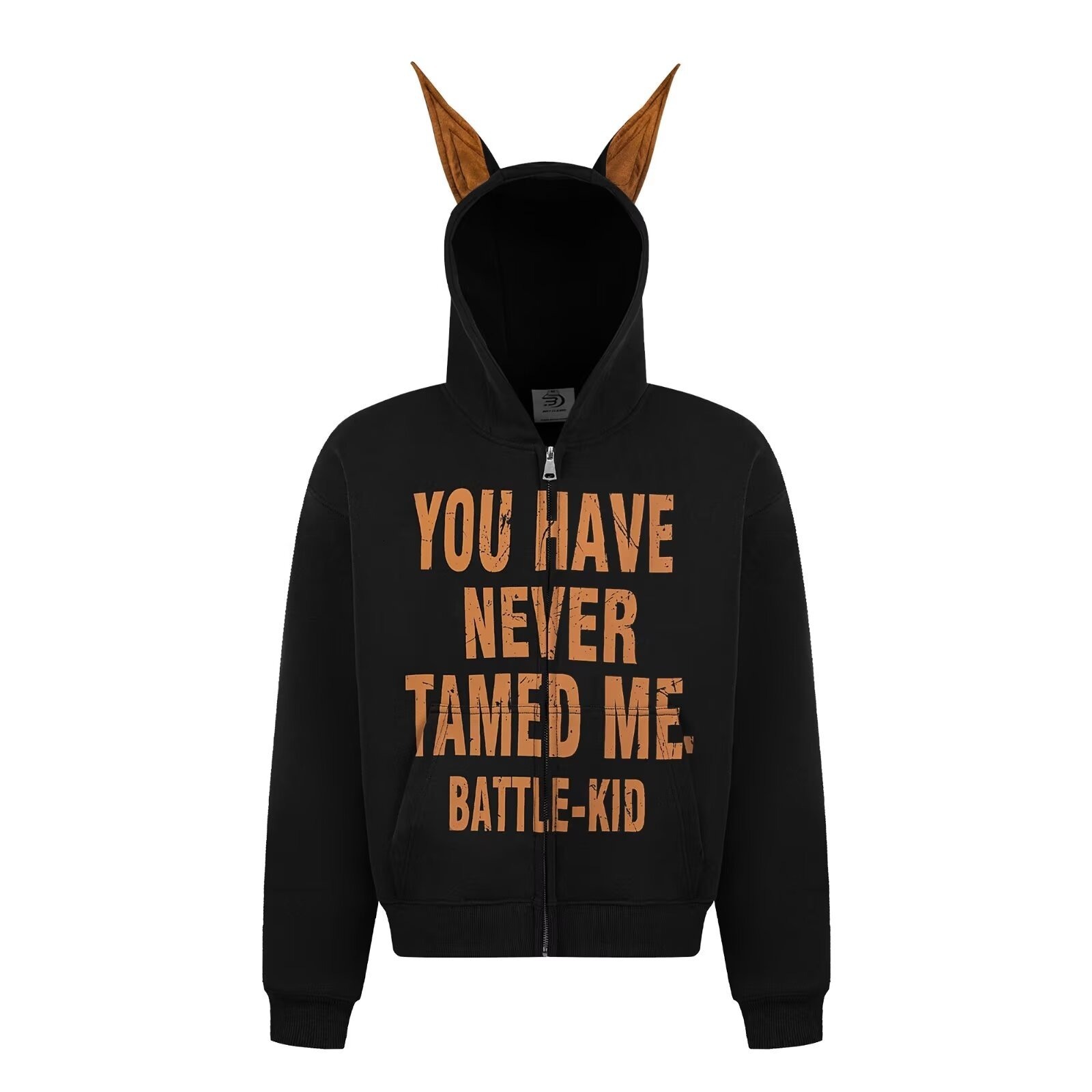 Style Mottled Letter Little Devil Hoodie Spring And Designer Hoodie Autumn Design Sense Zipper Sweatshirt Men's Cardigan Jacket