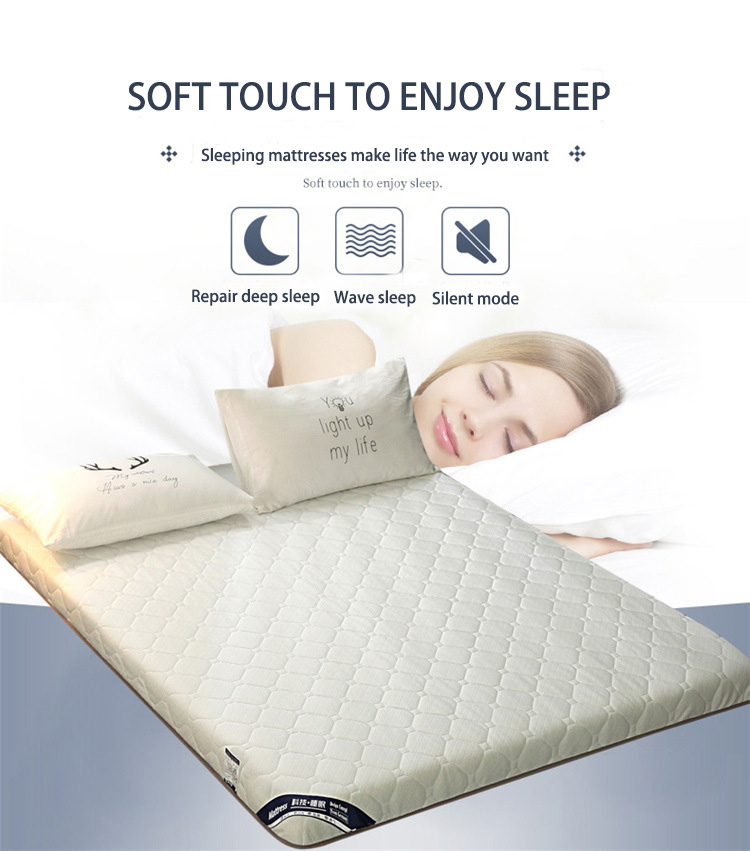 Factory Custom Bed Mattress in a Box Pressure Relieving Twin Size to King Size Hybrid Gel Infused Memory Foam Mattress