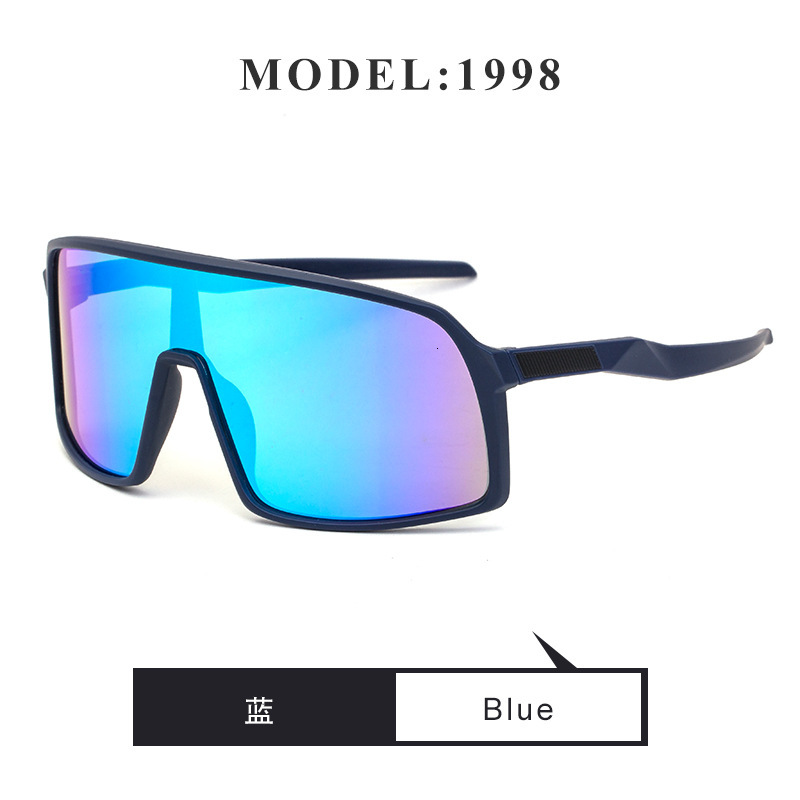 2026 New Integrated Colorful Men's Ski Polarized Sports Glasses Women's Windproof Outdoor Cycling Sunglasses
