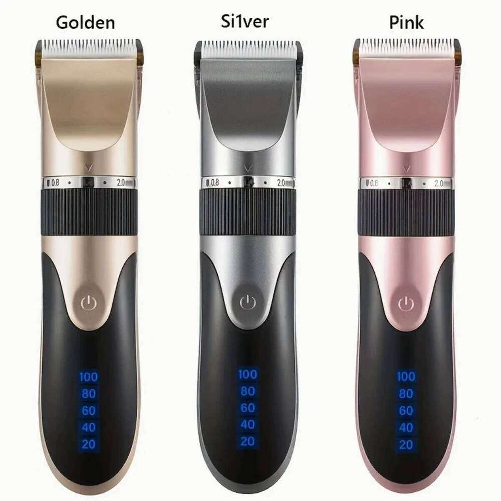 Clipper With Comb And 4 Caps,Haircut Blade,Body Sideburns Trimmer Low Noise Rechargeable Hair Cutting Machine C260312