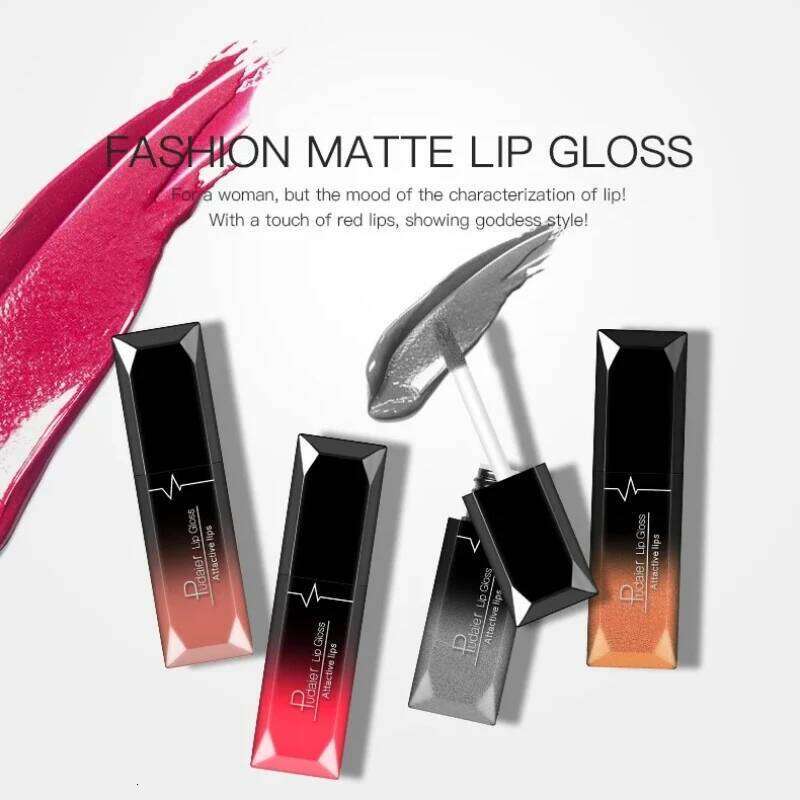 Pudaier 21 Colors Lipstick Cosmetic Waterproof Long Lasting Pigment Velvet lip Brand Sexy Matte Nude Lip stick W260311