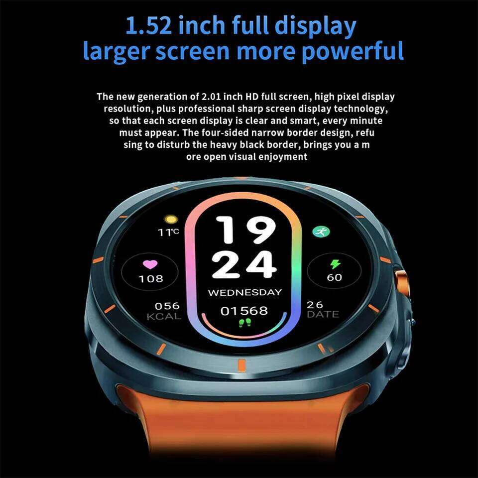 2026 New Men's Smart Watch Heart Rate Monitoring Bluetooth Calling Fitness Tracking Pedometer Stylish Smartwatch Holiday Gift