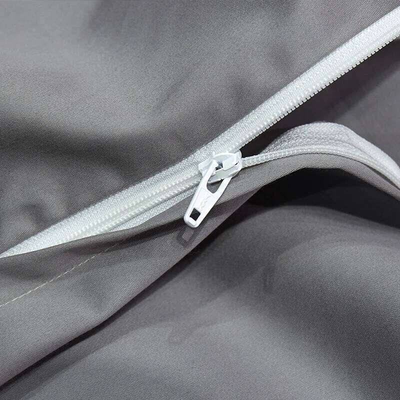 1400TC Egyptian Cotton Grey Hotel Style Hollow Wide Edge Bedding Set Duvet Cover Bed Fitted Sheet Pillowcases 4Pcs H260312