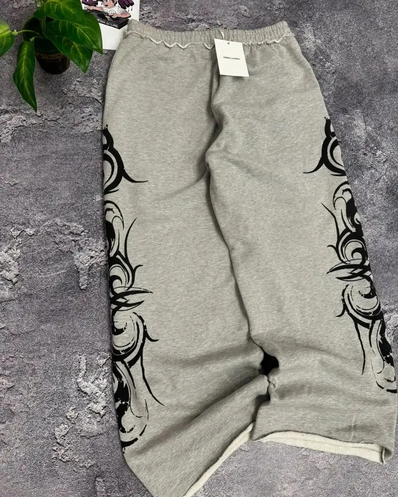 Harajuku Fashion Striped Sweatpants Men Women Loose Trend Pants Retro Casual Comfortable Durable Training Outdoor Running Pants 260311