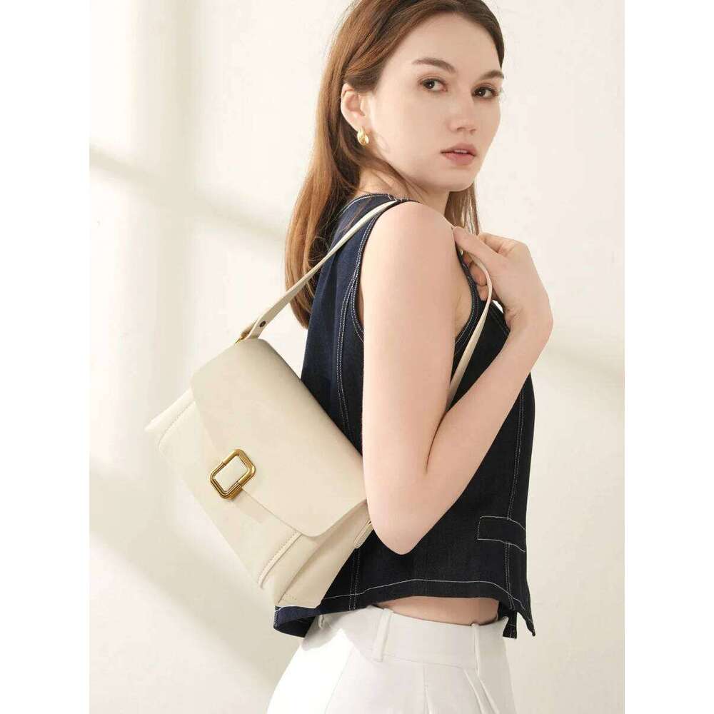YANATARI Luxury Handbags Female Crossbody Shoulder Women Bags New Fashion 2025 Genuine Cowhide Leather Small Square Bag
