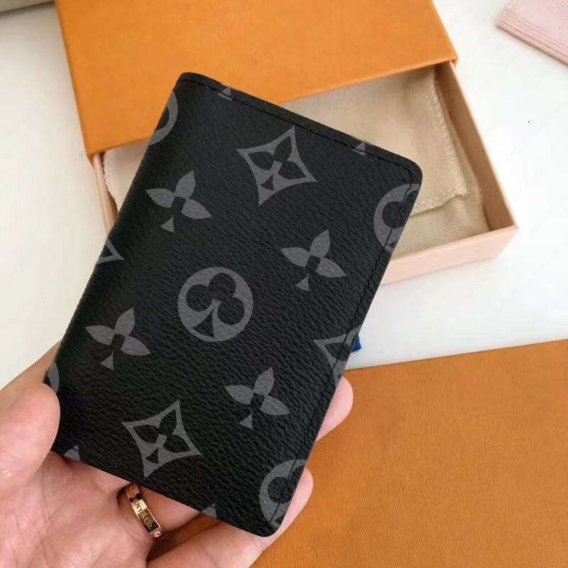 10A luxury designer women Brown flowers wallets leather passport cover brand credt card holder men business passport holder wallet carteira masculina With box