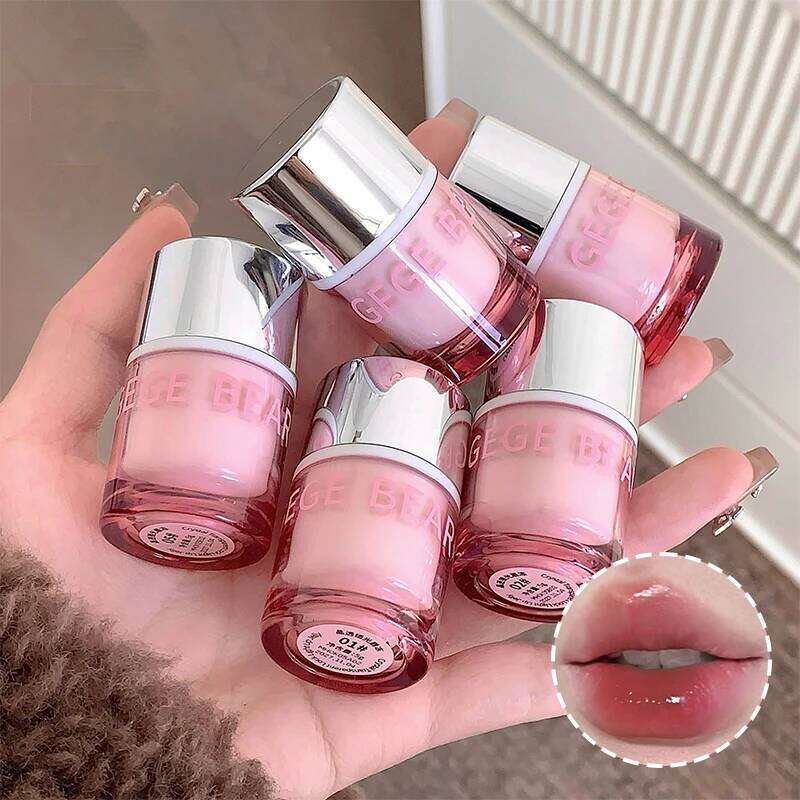 GegeBear Crystal Gloss Lip Tint: Matte Finish with Hydrating Formula-Radiant, Velvet-Look for a Youthful, Dewy Glass-Lip Effect, W260311