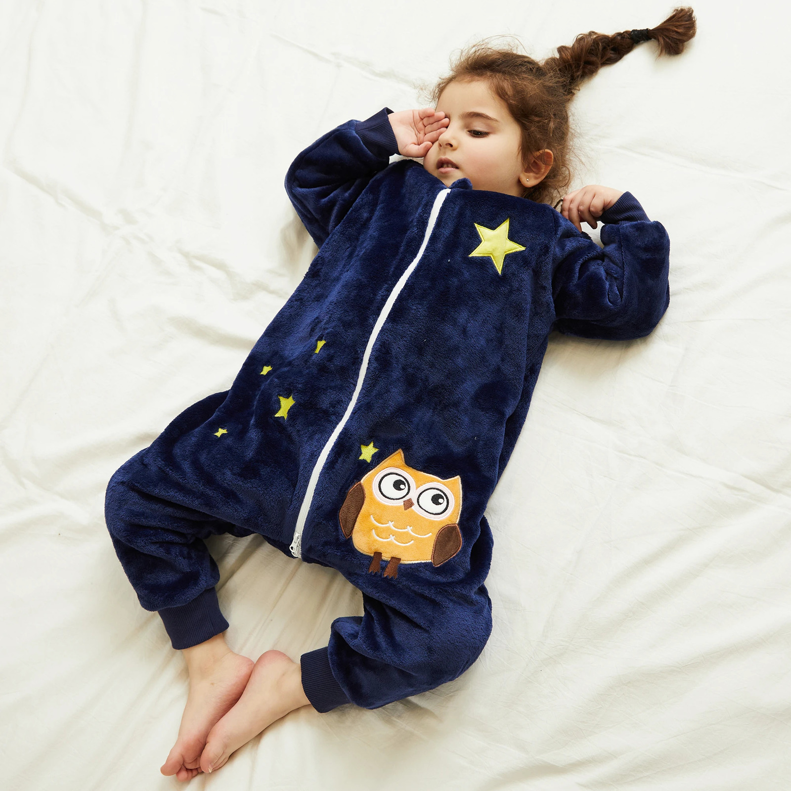 Baby Pajamas born Boy Girl 6 to 9 12 18 24 Months Winter Pijamas One Pieced Warm Infantil Pijama Toddler Kids Blanket Sleeper 260311