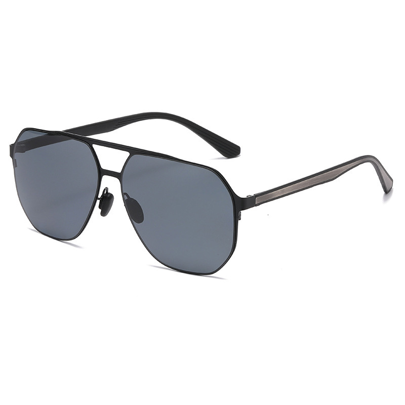 2026 New Fashion Square Polarized Personalized High-End Sun Protection Sunglasses for Men, Wholesale