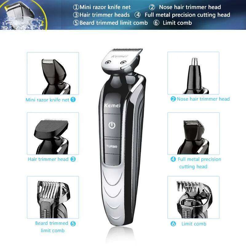 Salon Clipper Barber Shop Professional Hair Trimmer Cutter Rechargeable Electric Beard Shaver Shaving Machine Razor C260312