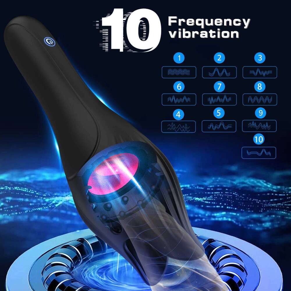 Male Masturbator Automatic Licking Masturbators Cup Pussy Vaginas For Men Stroker Vacuum Pump Penis Glans Massager Sex Toys Z260312