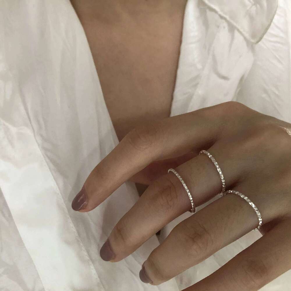New Style 925 Sterling Silver Sparkling Ring Index Finger Decorative Fashion Jewelry for Women Wedding Party Birthday Gift H260312
