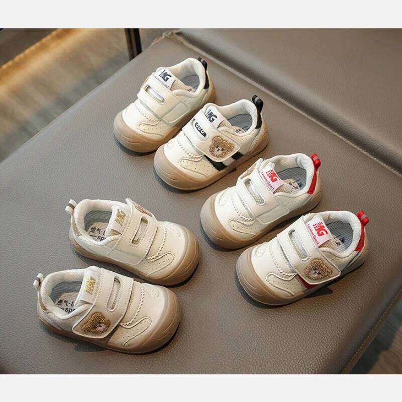 Tenis Kid Sneakers Autumn New Anti Slip Comfort Soft Sole Baby Boy Girl Sports Breathable Walking Shoes Girls Shoe H260312