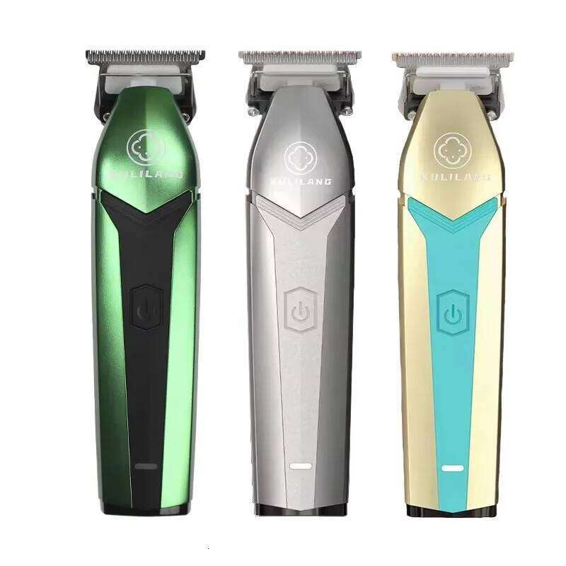 R55 Kulilang 2024 New Rechargeable Hairdresser Cordless Professional Carving Oil Head Electric Hair Clippers C260312