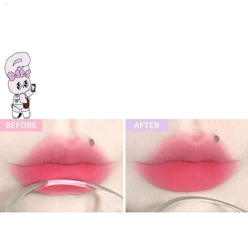 FLORTTE Cream Velvet Gloss Lipstick Korean Makeup Vegan Long Lasting Matte Liquid Lip Stick W260311