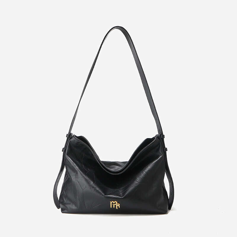 Luxury Shoulder Bags Totes Hobo Top Layer Cowhide Tote For Women Large Capacity Hobo High End Genuine Leather Crossbody Shoulder Bag Commuter Underarm